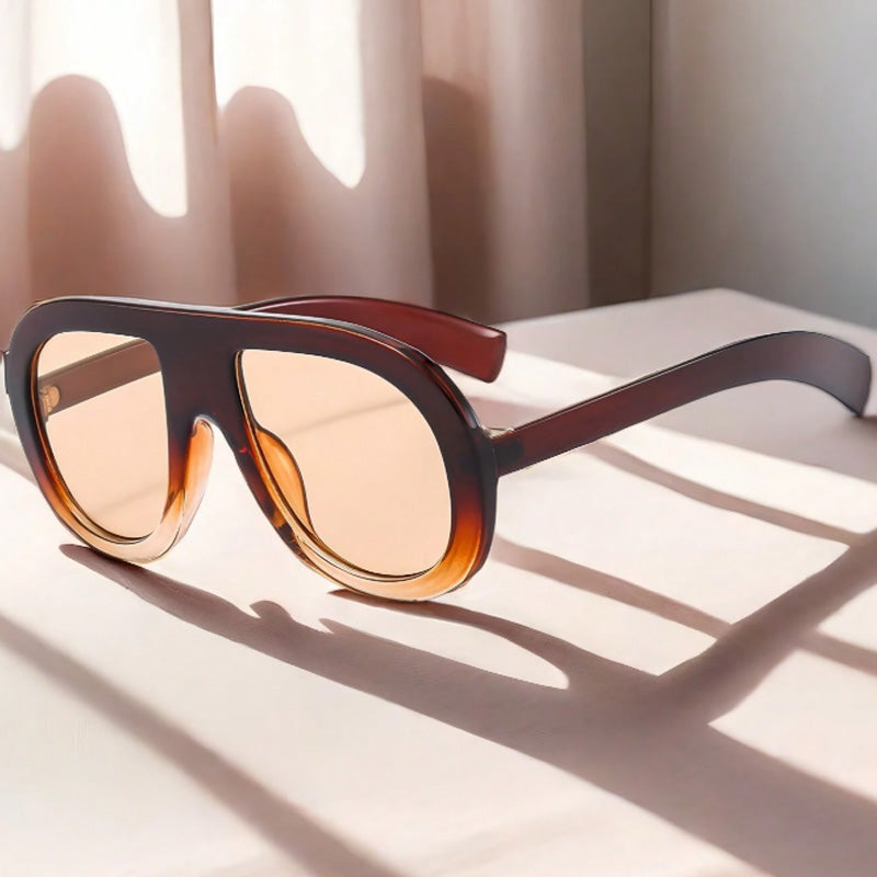 Women's Ombre Oval Tinted Sunglasses