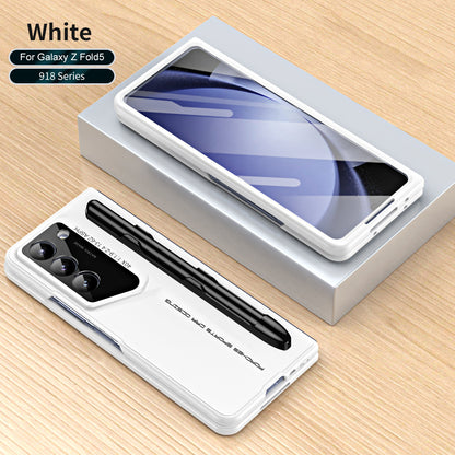 Streamline Design Ultra Thin All-included Screen Glass Film Case With S-Pen Slot For Samsung Galaxy Z Fold6/5