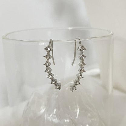 👂Seven Star Diamond Stud Earrings