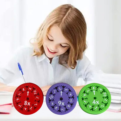 Math Fact Fidget Spinners