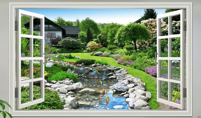 🌸🌸 Waterproof And Anti-Fouling Wall Landscape Painting