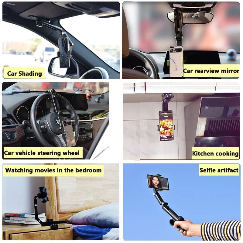 1080° Multifunction Holder Car Phone Holder