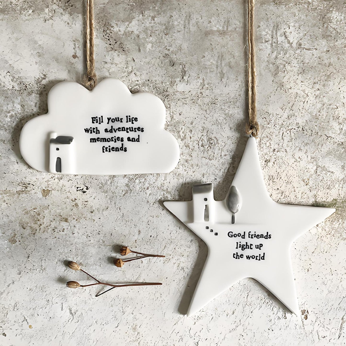 💖House Hanging-Good Friends Light Up The World✨