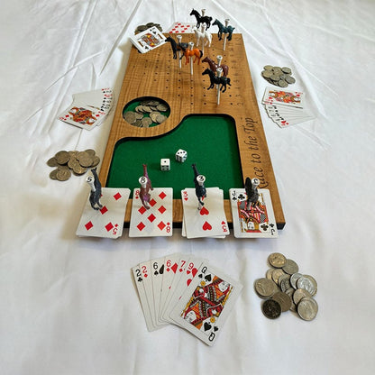 🐴Horse Races wood handmade party game!