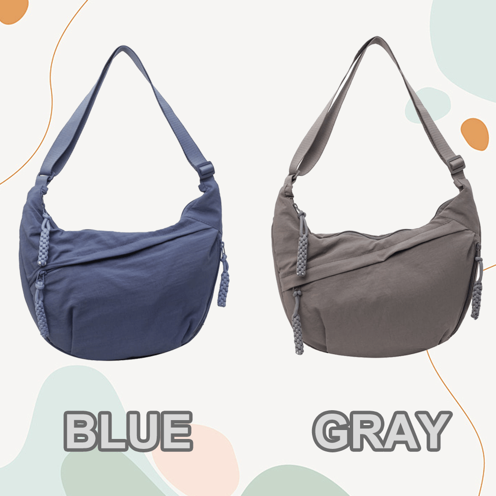 😍Designer Direct Sales👜Women's Fashion Plain Colour Crossbody Hobo Bag