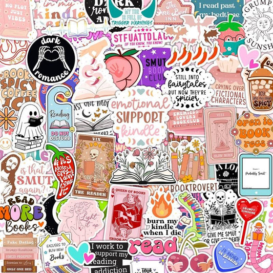 💥120 PCS Book Stickers for Kindle