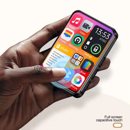 2.4" Touch Screen MP4 MPS Player Bluetooth5.2 Music HIFI FM Radio + 8/32/64GB Card USA Audio Metal (No Subscription)