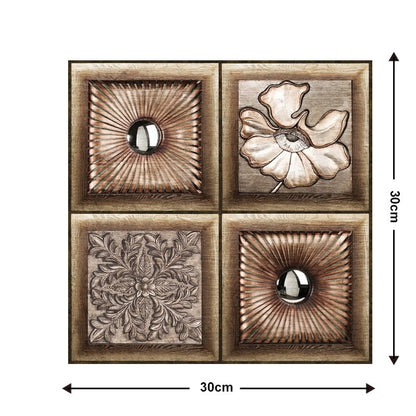 10Pcs 3D Peel and Stick Wall Tiles(12x12 inches)