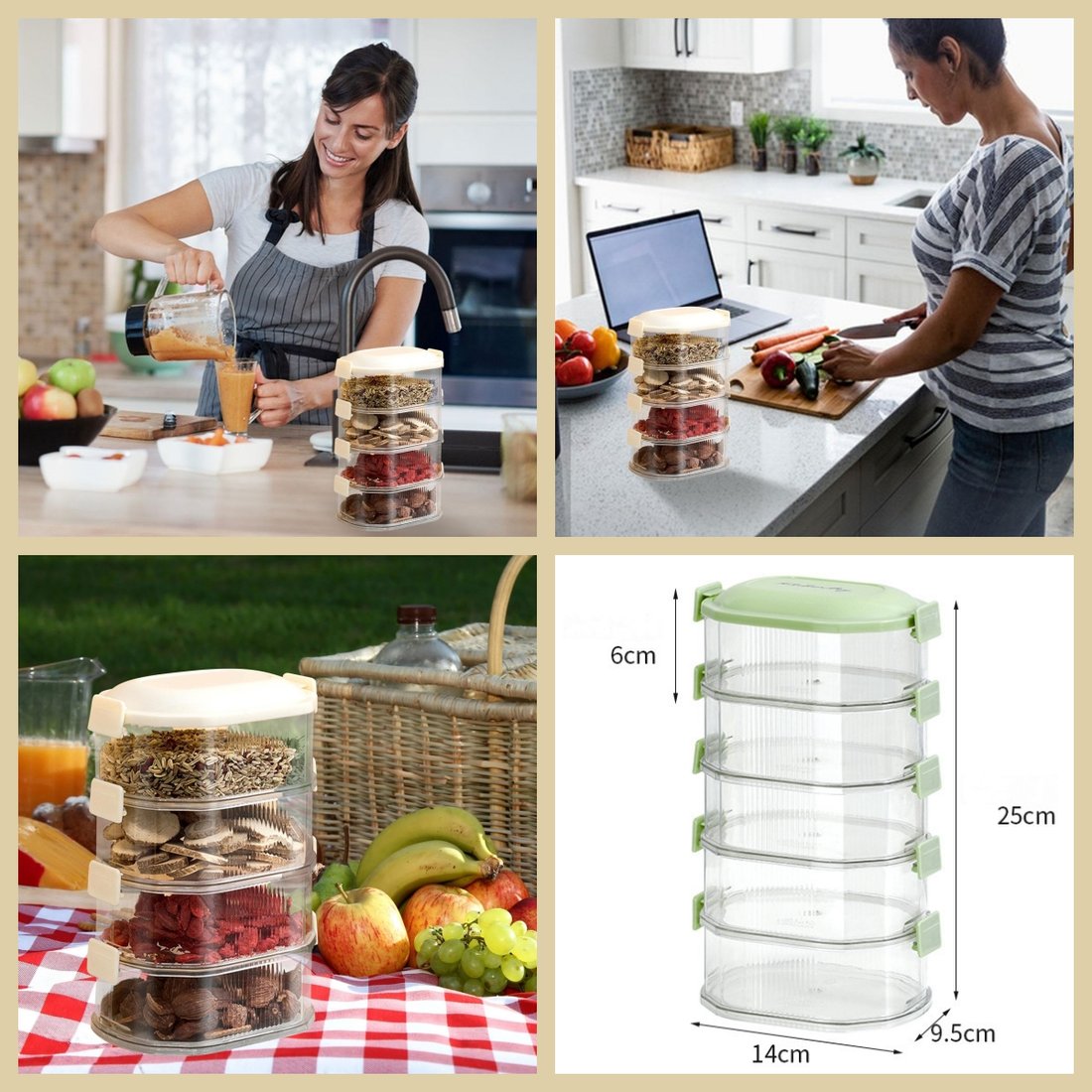 Seasoning Containers