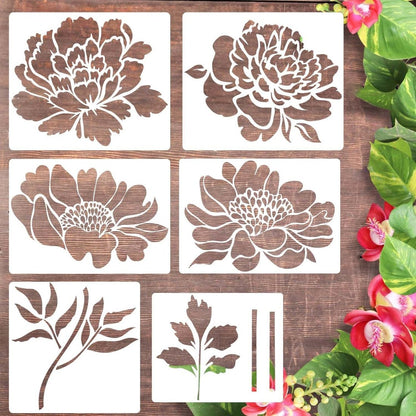 ✨LAST DAY 49% OFF💐Garden Fence Large Flower Stencils🌻DIY Decoration
