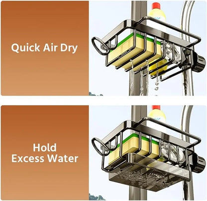 🔥(2024 New Arrival-48% OFF)🔥👨‍🍳Kitchen Sink Faucet Organizer