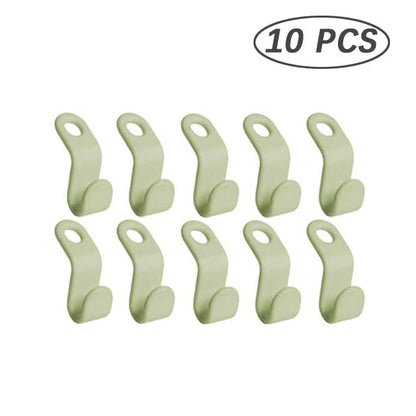 Space-Saving Clothes Hanger Connector Hooks ( 10pcs/set )