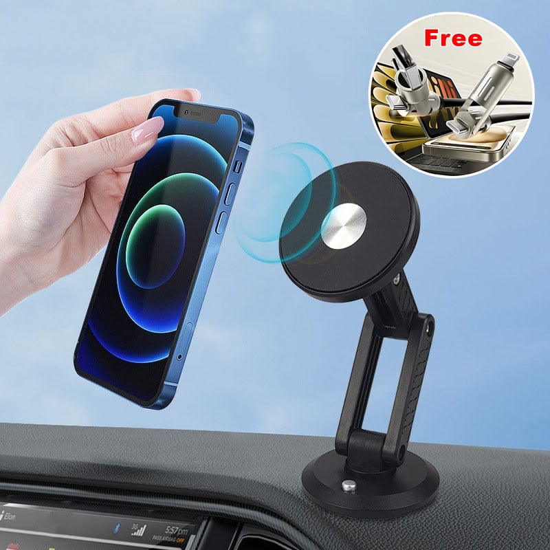 ⚡Last Day 49% OFF - Car Phone Holder🔥Buy 2 Get 1 Free (3 Pcs + 4-in-1 Data Cable)
