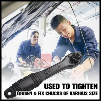 2 in 1 Drill Chuck Ratchet Spanner🔥