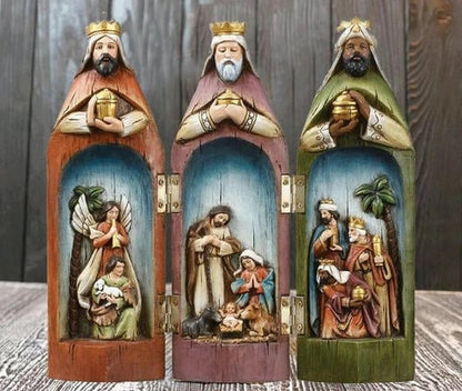 🔥Last Day Promotion 70% OFF🔥 - Three Wise Men Nativity Set