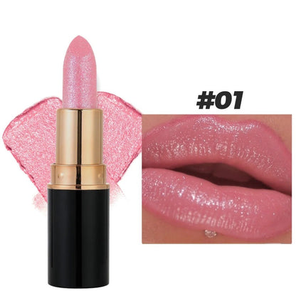 48% OFF Diamond Lip Gloss Glitter Lipstick Waterproof