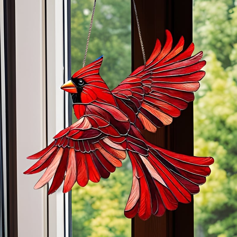 🔥Last Day 75% OFF-Winged Cardinal Christmas Ornaments