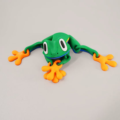🐸 3D Printed Magnetic Frog Refrigerator Magnet