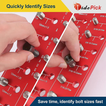 TidePick Nut and Bolt Thread Checker