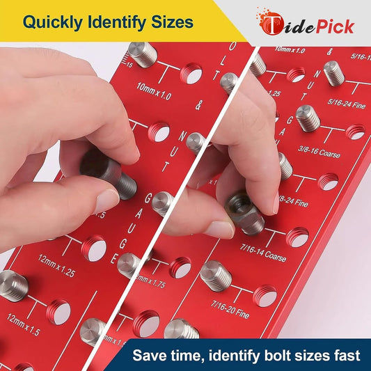 TidePick Nut and Bolt Thread Checker