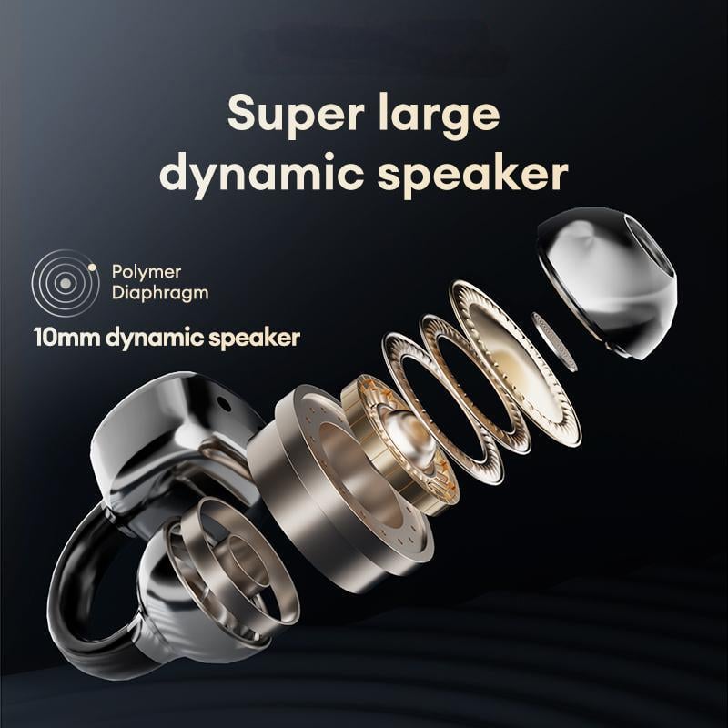 2025 New Arrival - Ear Clip Bluetooth Headphones with Touch Screen