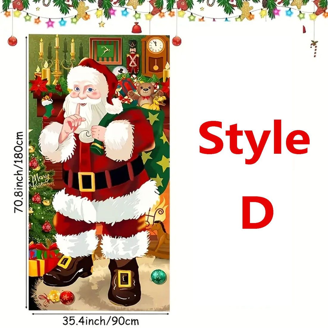🔥Hot Sale 49%OFF-🎈2024 Christmas Front Door Decoration