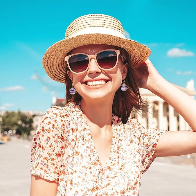 🐱Funny Cute Teacup Cat Dangle Earrings