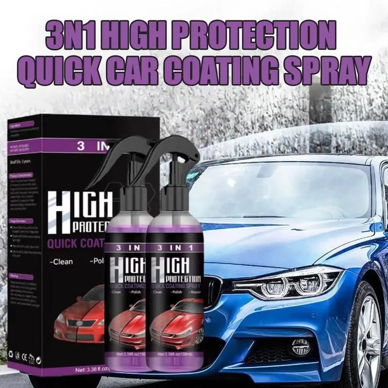 🎁49%OFF- 🚗3 in 1 High Protection Quick Car Coating Spray
