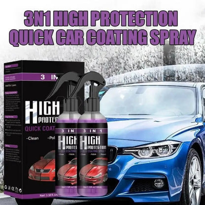 🎁49%OFF- 🚗3 in 1 High Protection Quick Car Coating Spray