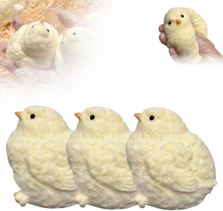 🔥Hot Sale 49%OFF🔥 Handmade Ultra Soft Furry Chick Toys