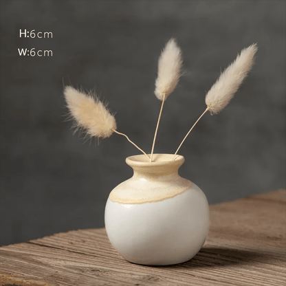 💐Handmade Desktop Art Tiny Vase Decor