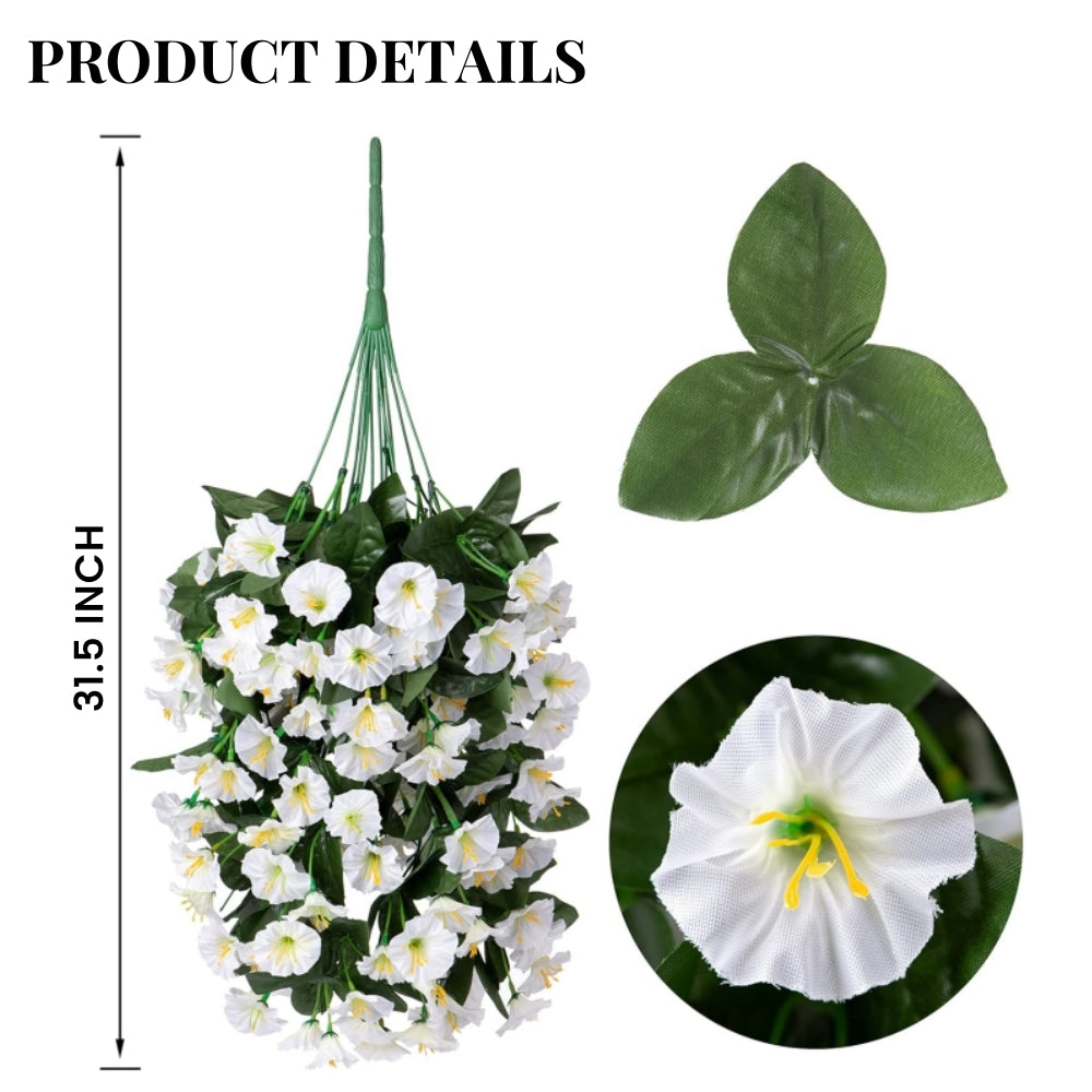 🔥On Sale🔥Artificial Faux Hanging Flowers Plants - UV resistant, Waterproof,Windproof