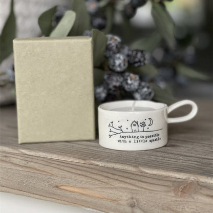 🕯️Handled Tea Light Holder - Good Friends Light Up The World✨