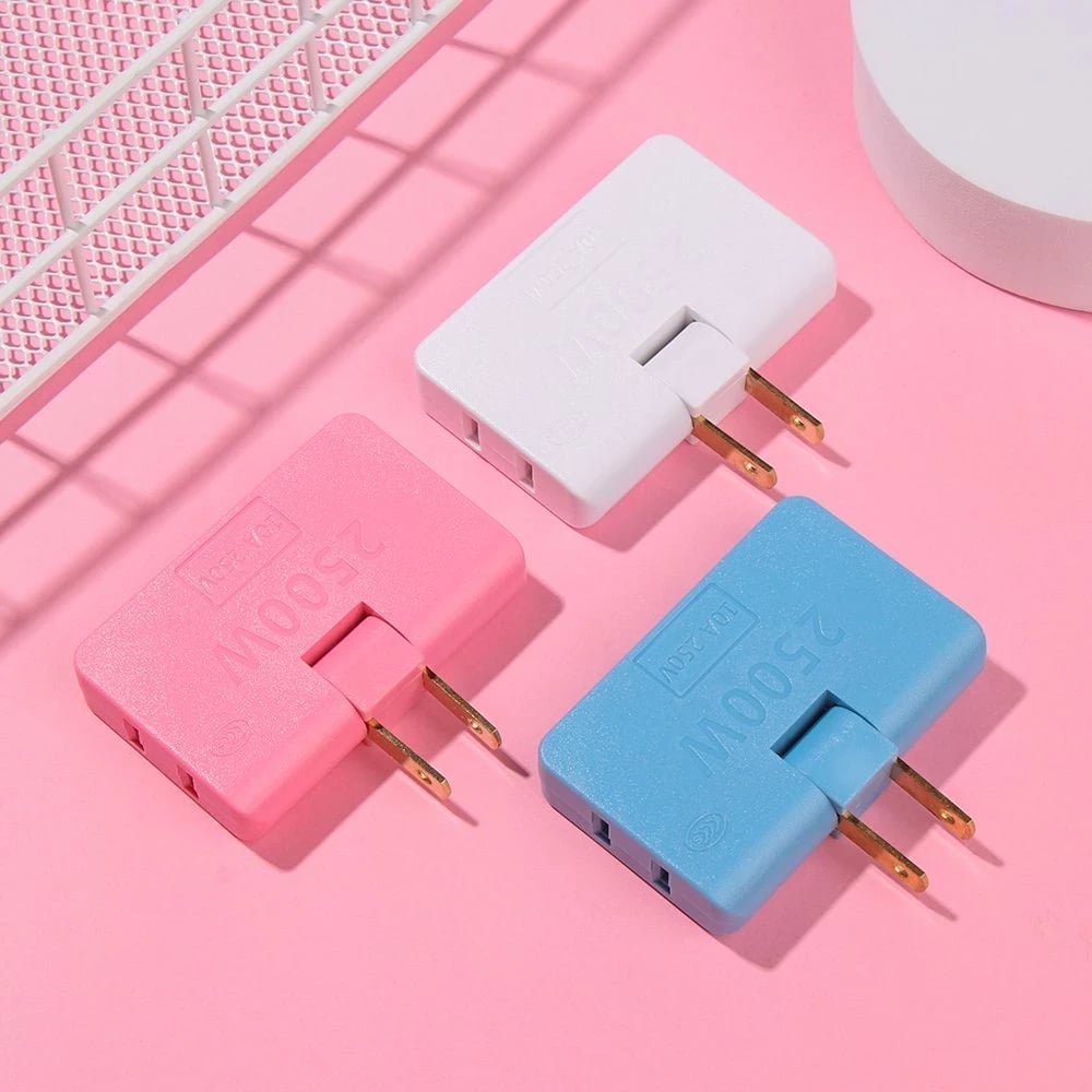 🔥Rotatable Socket Converter One In Three 180 Degree Extension Plug