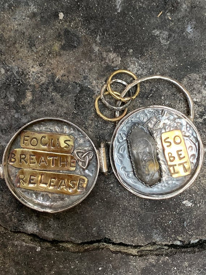 🔥LAST DAY 70% OFF -925 Silver Triple Moon & Tree of Life Locket