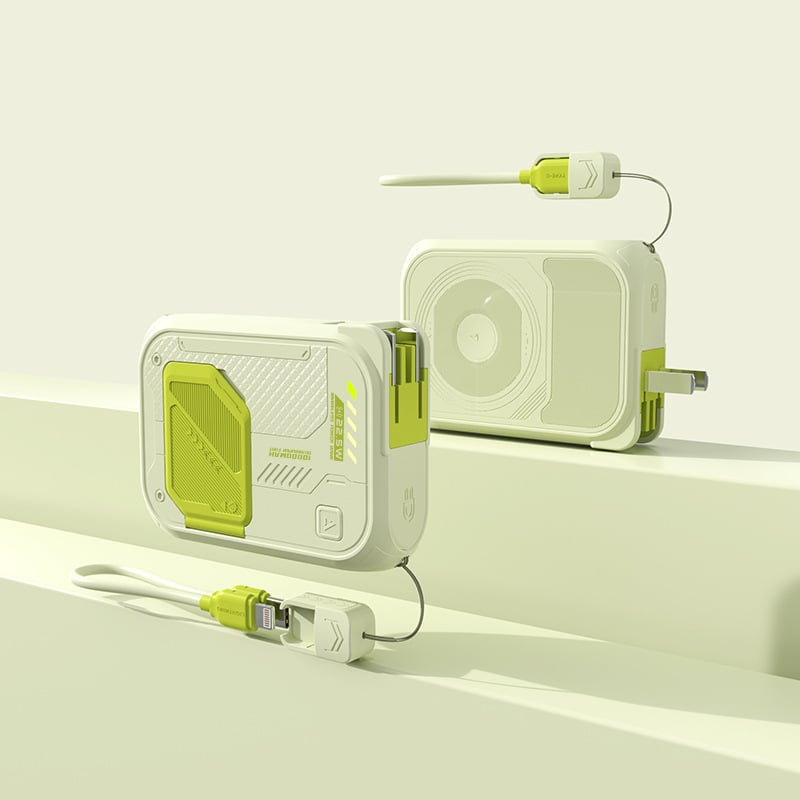 Multi-Functional 10000mAh Portable Wireless+Wired Charging Power Bank