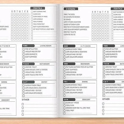 📔Bill Payment Management, Cleaning Schedule Manual