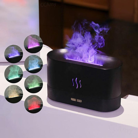 USB Powered Portable Colorful Night Light Humidifier