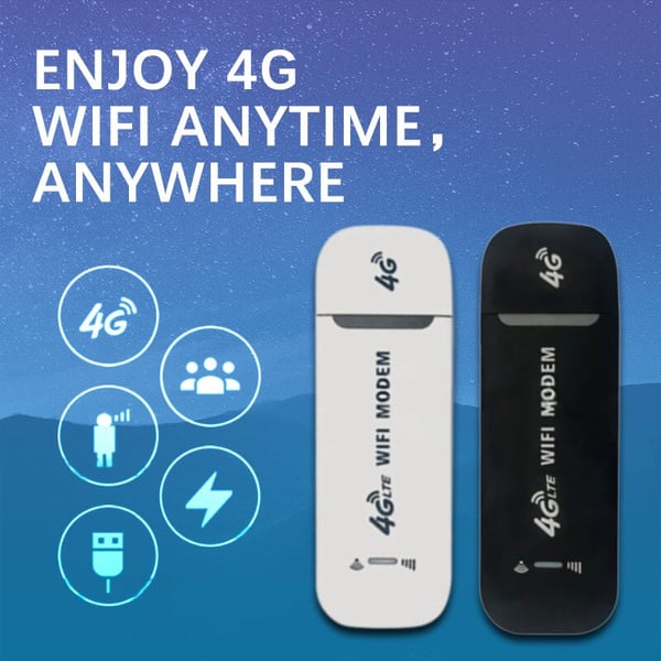 🎉LAST DAY SALE 50% OFF🔥5G LTE Router Wireless USB Mobile Broadband⚡ 150Mbps Wireless Network Card Adapter