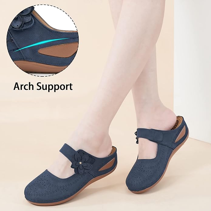 Women's Massage Wedge Mules