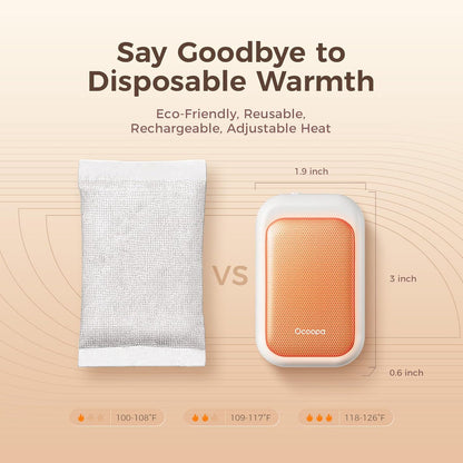 Ultra-Slim Magnetic Rechargeable Hand Warmer