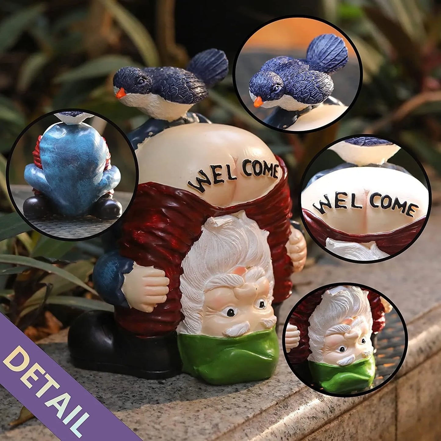 ✨Hot Sale 50% Off-Naughty Garden Gnome Funny Statue