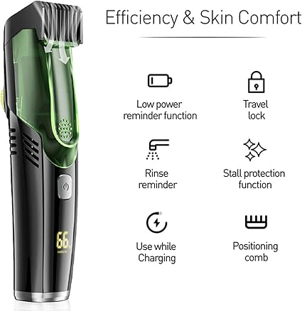 ✨Early Spring 49% OFF🔥Vacuum Beard Trimmer for Men