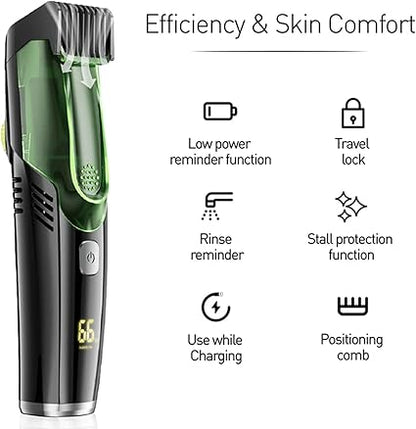 ✨Early Spring 49% OFF🔥Vacuum Beard Trimmer for Men