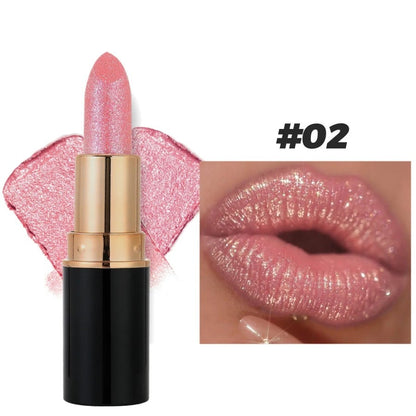 48% OFF Diamond Lip Gloss Glitter Lipstick Waterproof