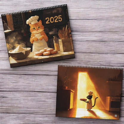 🧑‍🍳Cooking Cats Calendar 2025