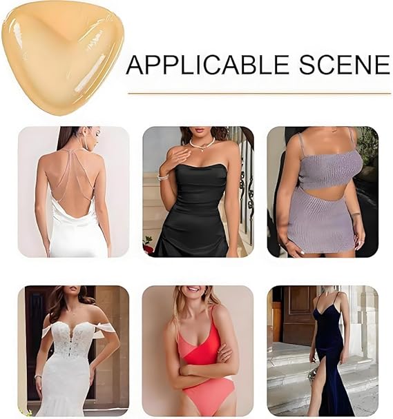 Reusable Double Sided Sticky Bra Pads