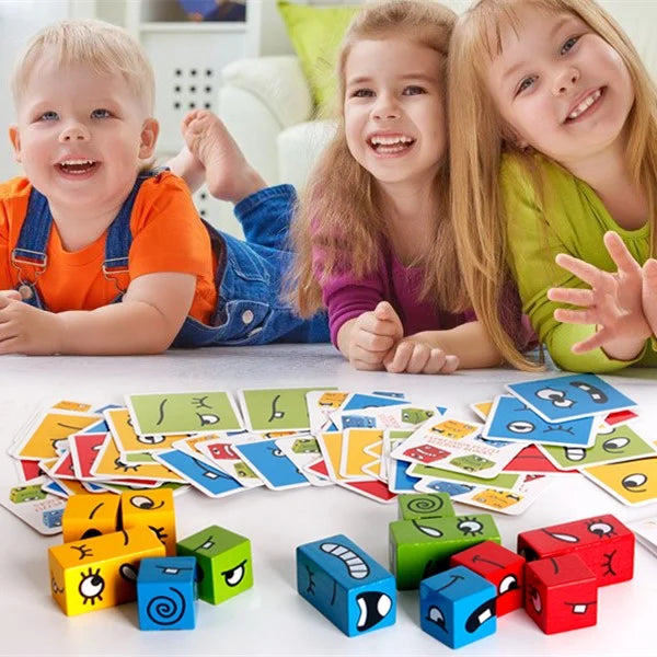 🔥Face-Changing Magic Cube Building Blocks-BUY MORE SAVE MORE🔥