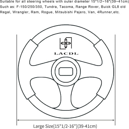 Premium Soft Plush Steering Wheel Cover