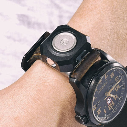 🔦USB Rechargeable CPLU Titanium Watchband LED Light🔥